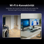 Remote KVM Comet Pro GL-RM10 mit Wi-Fi 6 4K@30FPS Video-Passthrough Touchscreen Zwei-Wege-Audio und Tailscale