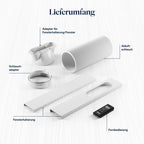 Mobiles Klimagerät Pinguino PAC EM82, 3-in-1 mit Luftentfeuchter und Ventilator, für Räume bis 27 m², 9400 BTU, Energieeffizienzklasse A, mit