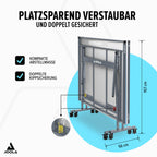 Outdoor Tischtennisplatte wetterfest klappbar mit Netz, 274 x 152,5 cm, 6 mm Aluminium-Kunststoff