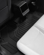Fußmatten und Kofferraumwanne Set Model Y Standard 2026 6-teilig aus TPE Schwarz wasserdicht rutschfest