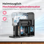 Slush-Eismaschine mit 6 Modi und 8 Stufen, 2,6 L für Slush, Eiscreme, Frappé und Milchshake, selbstreinigend