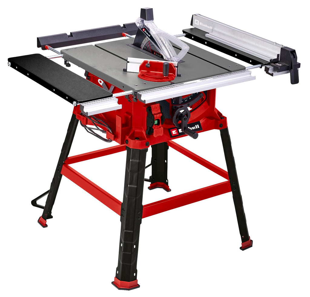 Tischkreissäge TC-TS 2225 U mit 80 mm Schnitthöhe, 870 mm Arbeitshöhe und ausziehbaren Seitentischen