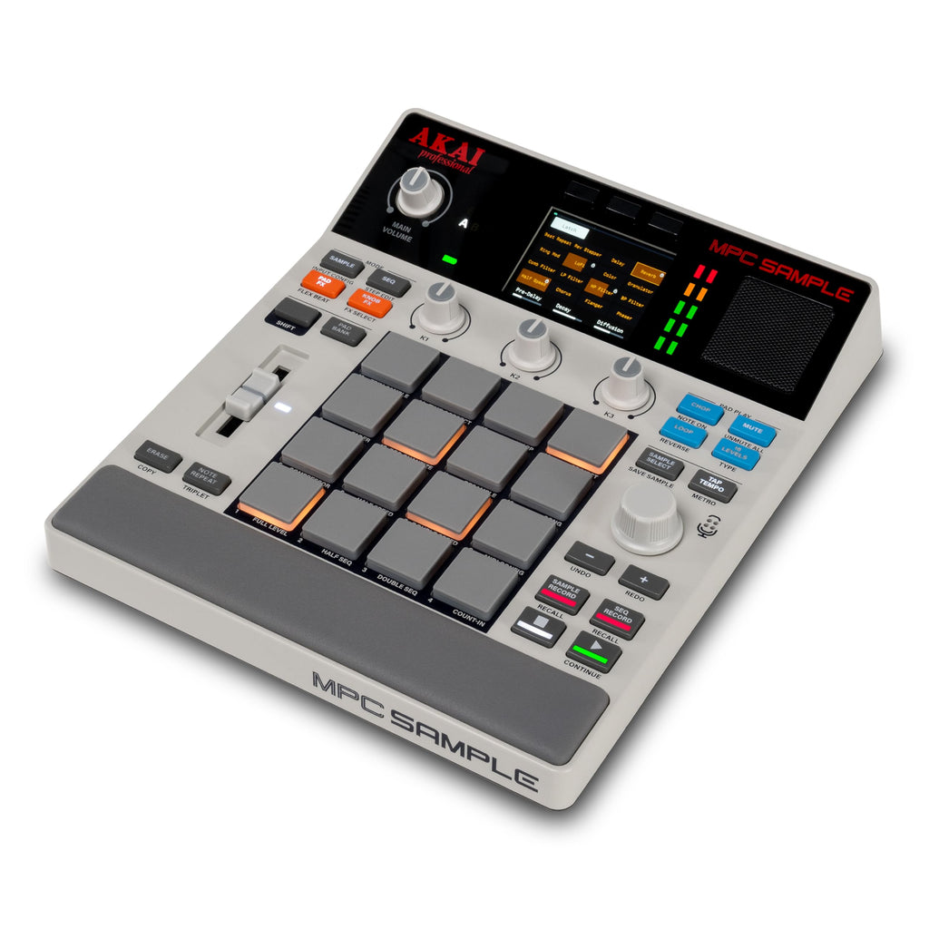 Tragbarer Sampler MPC Sample mit Akku, Lautsprecher und Mikrofon, 16 MPC-Pads und USB-C