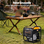 Inverter Stromgenerator 3800 W Benzin MXR4800I mit 230V- und USB-Anschlüssen, reine Sinuswelle