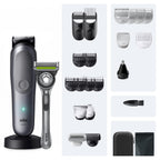Multigroom All-in-One Series 9 Bart- und Haartrimmer AIO9565 mit 15 Kämmen und 6 Aufsätzen in Grau