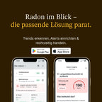 Radon- und Luftqualitätsmessgerät View Plus mit Feinstaub-, CO2-, VOC-, Luftfeuchtigkeits- und Temperaturmessung sowie Luftdruck