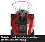 Akku-Schneefräse GP-ST 36/53 Li E BL 36 V 53 cm Arbeitsbreite Brushless 33 cm Schneehöhe Solo