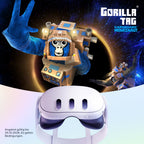 VR-Headset Meta Quest 3 512 GB mit 4K+ Infinite Display, Snapdragon XR2 Gen 2 und Gorilla Tag Cardboard Monkenaut Bundle