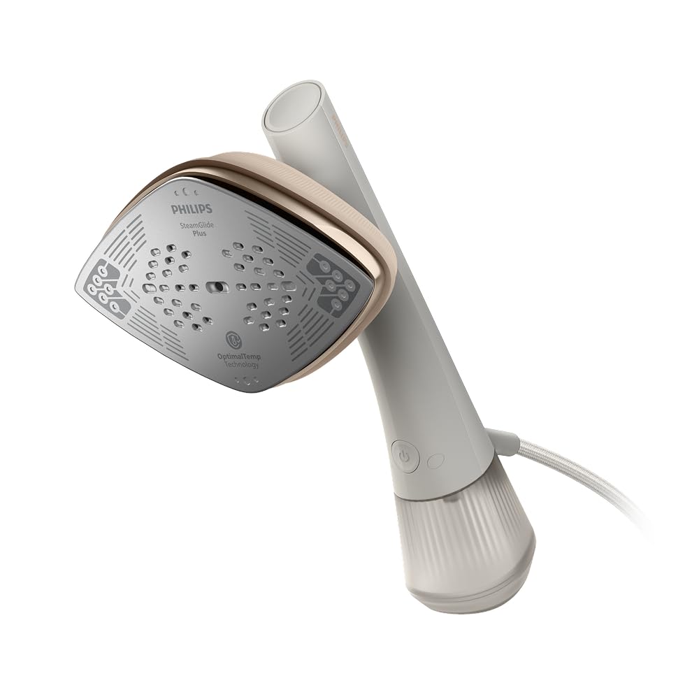 2-in-1 Bügeleisen und Dampfbürste OneTurn, 1800 W, mit StyleMat und hitzebeständigem Dock, weiß