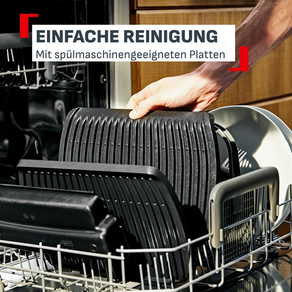 OptiGrill Elite XL Kontaktgrill mit automatischer Garzeitanpassung, 16 Programmen und Grillboost-Funktion, für bis zu 8 Personen