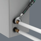 Drehmomentschlüssel-Set 10–100 Nm 14 x 18 mm 4-teilig Click-Torque für Kälte- und Klimaanlagen sowie Wärmepumpen