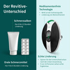 Muskelstimulationsgerät für Knie und Beine Medic Knee NMES mit TENS-Pads Elektroden Fernbedienung und Netzteil