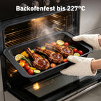 30-teiliges Topfset mit Granit-Antihaftbeschichtung, induktionsgeeignet, inklusive Pfannen, Töpfen, Backformen und Küchenhelfern