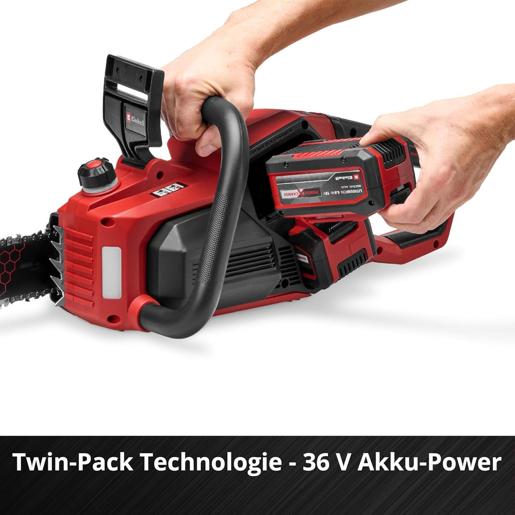 Akku-Kettensäge GP-LC 36/40 Li BL Solo, 36 V, 38 cm Schnittlänge, bürstenloser Motor, ohne Akku