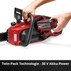 Akku-Kettensäge GP-LC 36/40 Li BL Solo, 36 V, 38 cm Schnittlänge, bürstenloser Motor, ohne Akku