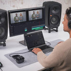 Funkmikrofon-Set mit Timecode und 32-Bit-Float-Aufnahme, 2 Sendern, Empfänger, 2 Lavalier-II-Mikrofonen und Ladecase für Video und Content Creation