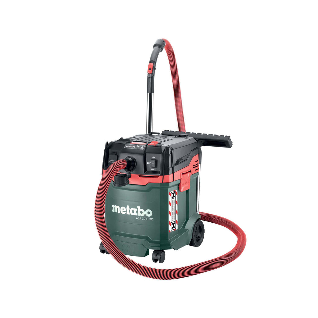 Nass-Trockensauger Staubklasse H ASA 30 H PC mit 1200 W, 8 m Kabel und Antistatik-Saugschlauch Quick