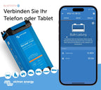 Bluetooth Batterieladegerät 12V 30A mit 1 Ausgang und CEE 7/7 Stecker, 6-Stufen-Ladealgorithmus für Lithium-Ionen