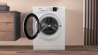 Waschmaschine Frontlader 8 kg Energieeffizienzklasse A mit Anti-Allergie-Programm, Wolleprogramm und Kurz 45