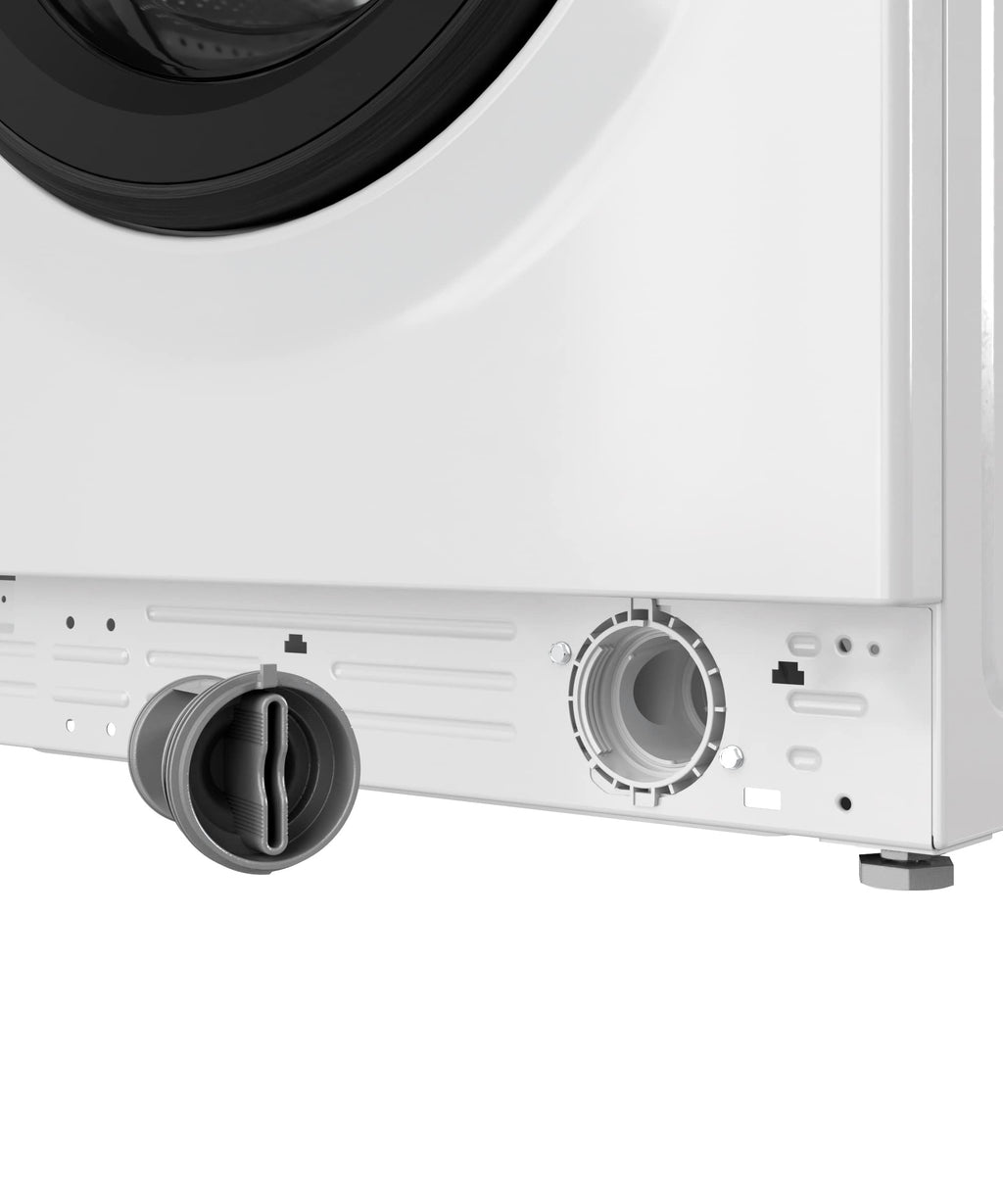 Waschmaschine Frontlader 8 kg mit Dampf-Hygiene-Programm, Energieeffizienzklasse A und Stop&Add-Funktion