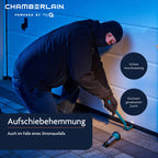 Garagentorantrieb ML1040EV mit 1000 N Zugkraft für Tore bis 140 kg, leiser Zahnriemenantrieb und Smart-Home-Fähigkeit, inkl. 2 Handsender