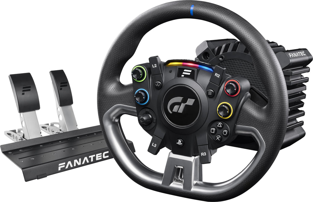 Direct-Drive-Lenkrad Gran Turismo DD Pro für PlayStation 5 und 4 5 Nm Servomotor 280 mm Lenkrad mit Pedalen
