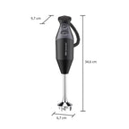 Stabmixer M 200 BBQ mit Zubehör-Set, 200 W, 2 Stufen bis 17.000 U/Min, für bis zu 10 l