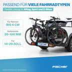 Kupplungsfahrradträger ProlineEvo 2 für 2 Fahrräder oder E-Bikes, bis 60 kg Nutzlast, abschließbar
