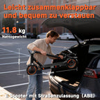 E-Scooter S3 mit Straßenzulassung ABE, 35 km Reichweite, 350 W Motor und App-Steuerung