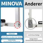 Styroporschneider 200 Watt, 1300 mm freistehend, Komplettset mit 5 Schneidedrähten, Gerüsthalteblech und 2 Federgriffen