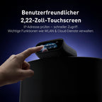 Remote KVM Comet Pro GL-RM10 mit Wi-Fi 6 4K@30FPS Video-Passthrough Touchscreen Zwei-Wege-Audio und Tailscale