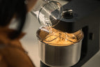 Spiralknetmaschine 4,8 L mit 300 W und 20 Geschwindigkeitsstufen, Teigmaschine für Pizza- und Brotteig