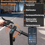 E-Scooter S3 mit Straßenzulassung ABE, 35 km Reichweite, 350 W Motor und App-Steuerung