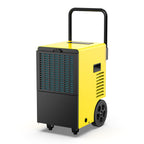 Bautrockner Luftentfeuchter 30 L pro Tag 7 L Wassertank Keller Baustelle bis 90 m² LED-Display Timer Abtauautomatik