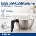 Kaffeemaschine mit Edelstahl-Isolierkanne 2,2 L, Modell THERMO 24, 2,069 kW, Brühzeit 5–6 Min, Trockenlaufschutz
