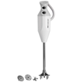 Stabmixer P 200 Profi mit Multimesser, Schlagscheibe und Quirlscheibe, 200 W, 2 Stufen bis 17.000 U/Min, weiß/grau