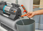 Hauswasserwerk 6300 25 l Wasserspeicher 6300 l/h Fördermenge integrierter Filter Trockenlaufsicherung