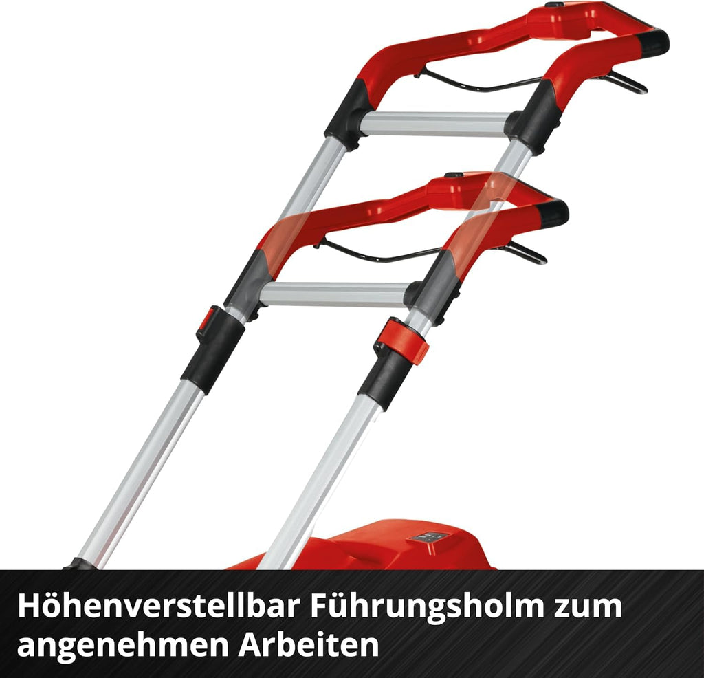 Akku-Rasenmäher RASARRO 36/42 42 cm Schnittbreite Brushless-Motor Mulchfunktion 550 m² 2x 4,0 Ah Akku Ladegerät