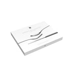 Besteck Set 60 teilig für 12 Personen, Sitello Serie aus Cromargan Edelstahl 18/10 poliert mit Hammerschlag, inklusive Monobloc-Messer