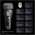 Elektrischer Rasierer Series 9 PRO+ 9665cce für Herren, Graphit, mit 6-in-1 SmartCare Center und Reiseetui