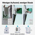 Luftreiniger für Schlafzimmer und Allergiker AIRMEGA 150 mit HEPA-Filter, 281 m³/h CADR, weiß