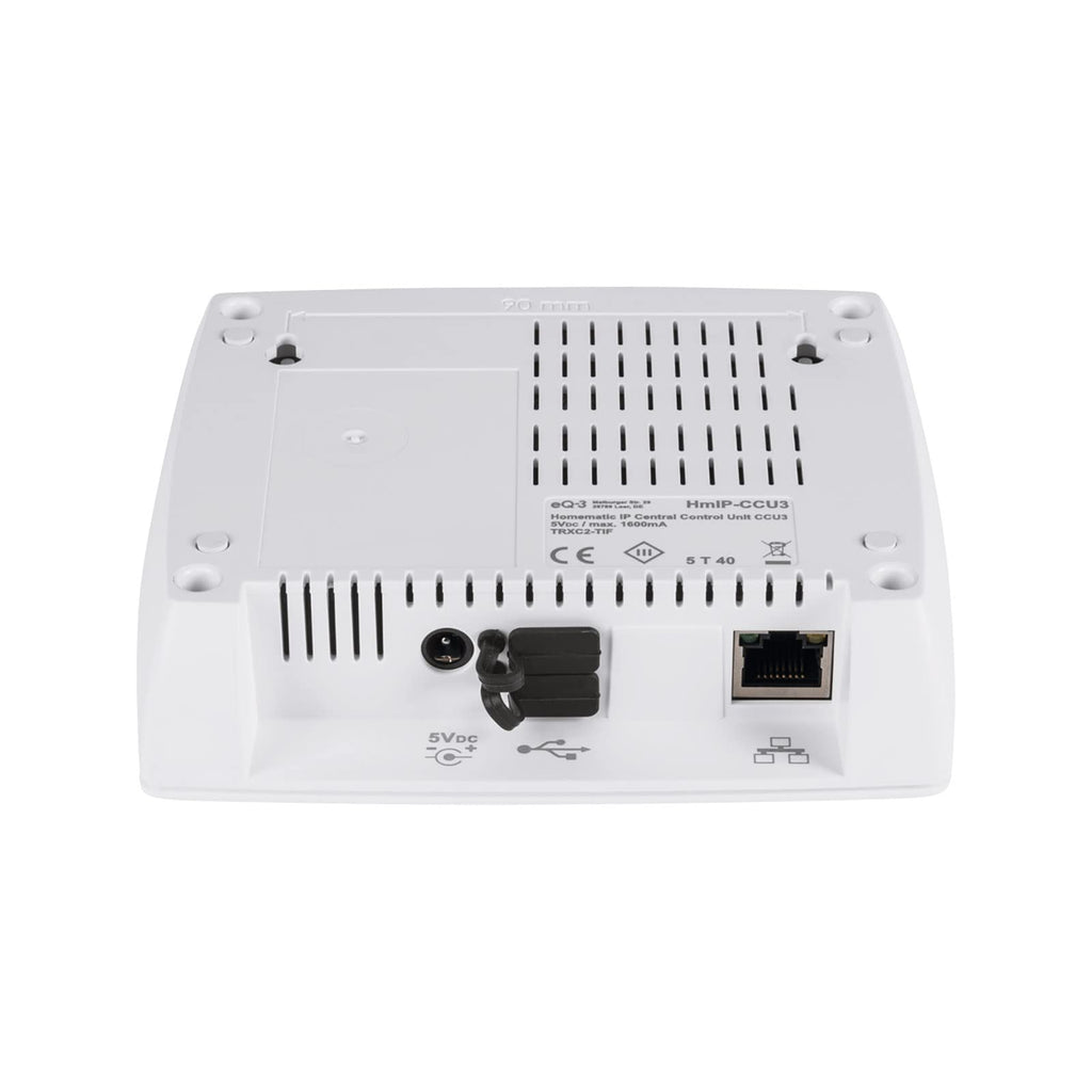 Smart Home Zentrale CCU3 4-Kern ARM-Prozessor 64-Bit 8 GB Flash-Speicher AES-128 Funkprotokoll Wired-Unterstützung