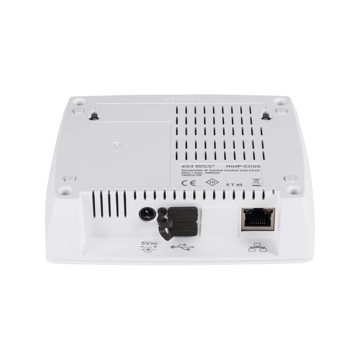 Smart Home Zentrale CCU3 4-Kern ARM-Prozessor 64-Bit 8 GB Flash-Speicher AES-128 Funkprotokoll Wired-Unterstützung