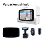 Pkw-Navigationsgerät GO Navigator mit 7-Zoll-Display Verkehrsinformationen Europakarten Wi-Fi-Kartenupdates