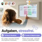 Digitaler Familienkalender 15,6"""" mit FHD Touchscreen und App für iOS und Android, Wandkalender zur Familienorganisation