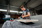Exzenterschleifer SXE 450 TurboTec mit Duo-Schwingkreisverstellung und Vario-Elektronik, 350 W, 4 m Kabel