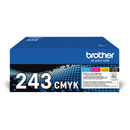 Original Tonerkartusche TN-243CMYK 4er-Pack Schwarz Cyan Magenta Gelb je ca. 1.000 Seiten