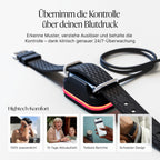 Blutdruckmessarmband mit Photosensor 24/7 Blutdrucküberwachung App-Analyse IP68 15 Tage Akkulaufzeit inklusive 12 Monate Abo