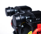 Flüsterkompressor SW 375/10 Pro 24 l 10 bar 1100 W ölfrei 230 V 1,5 PS mit Wasserabscheider Kupferwicklung
