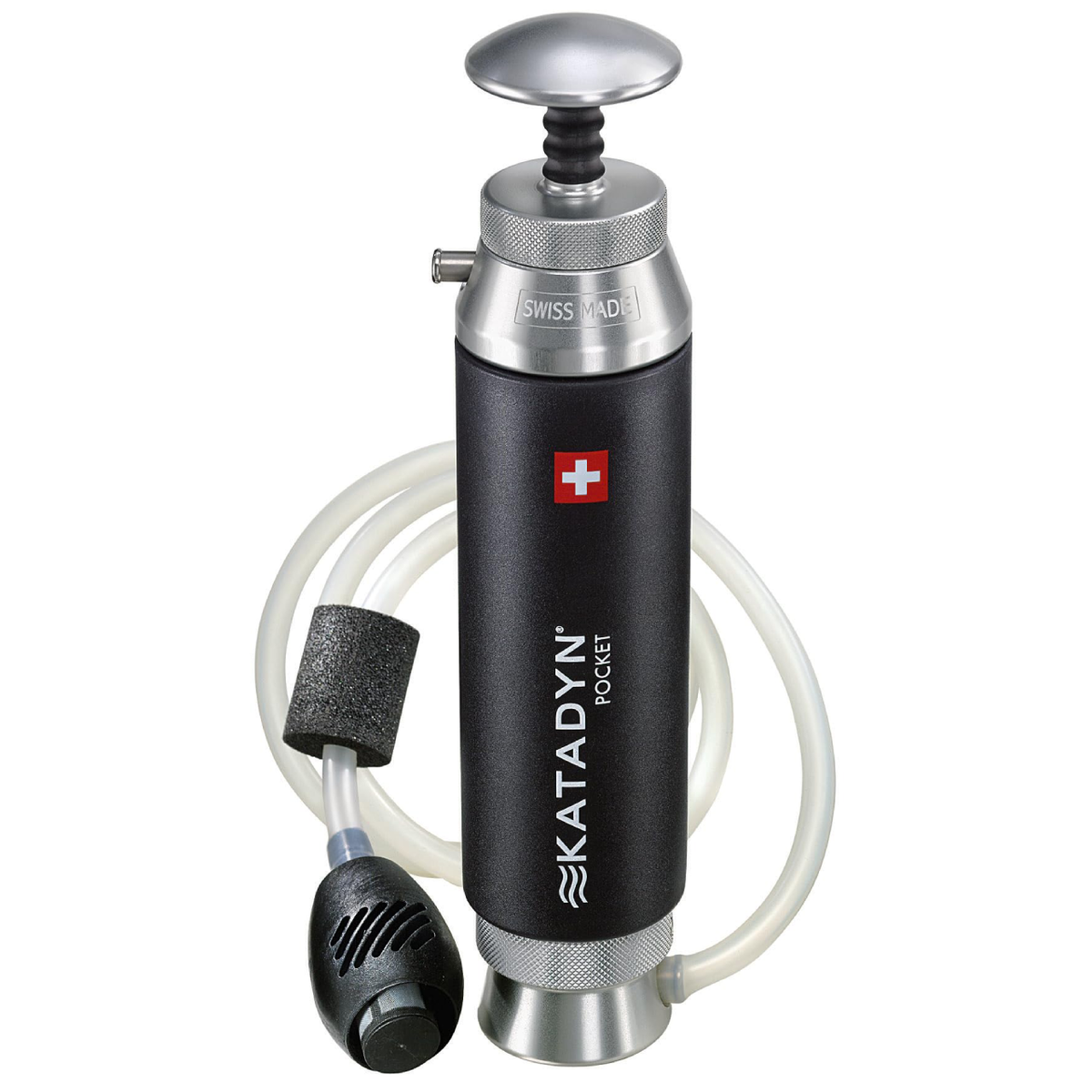 Outdoor-Wasserfilter Pumpfilter mit Keramik-Tiefenfilter 0,2 Mikron, bis 50.000 Liter, für Camping, Survival und Notfall